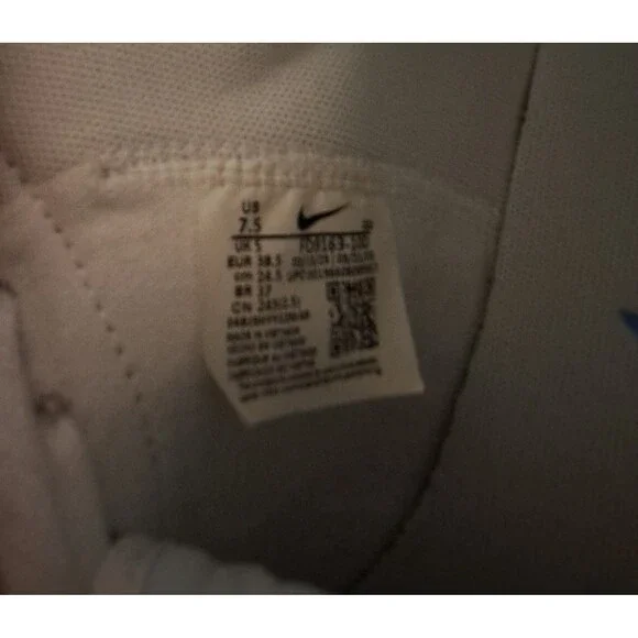 Women’s Size 7.5 - Nike Blazer Mid 77 Blue Gingham FD9163-100 With Box EUC - Picture 8 of 10